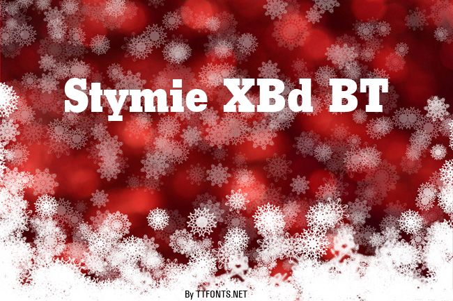 Stymie XBd BT example